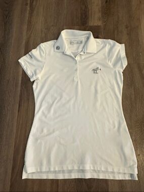 Peter Millar for Scotty Cameron White Women's Golf Top